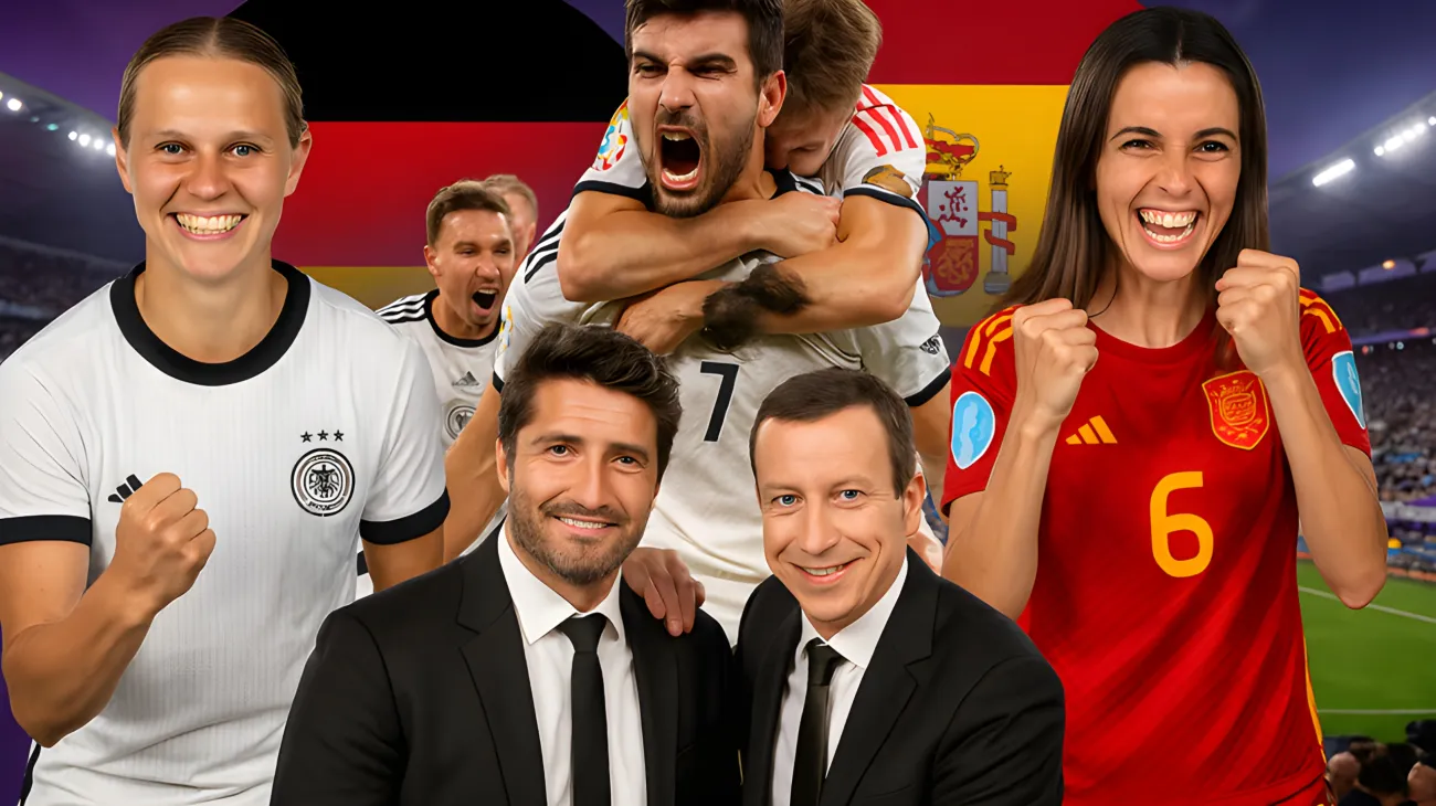 Allemagne / Espagne TF1 Football"