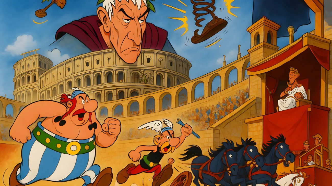 Astérix César Animation"