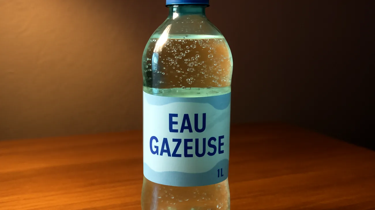 Eau gazeuse"
